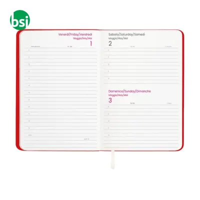 Agenda giornaliera copertina flessibile in PU termovirante - Immagine 5