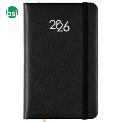 Agenda tascabile settimanale con copertina rigida in PU - Immagine 13