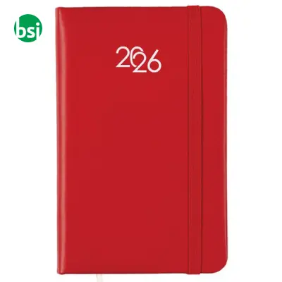 Agenda tascabile settimanale con copertina rigida in PU - Immagine 12