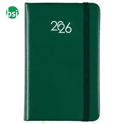 Agenda tascabile settimanale con copertina rigida in PU - Immagine 11