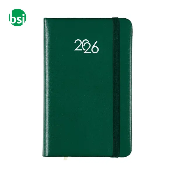 Agenda tascabile settimanale con copertina rigida in PU -  11