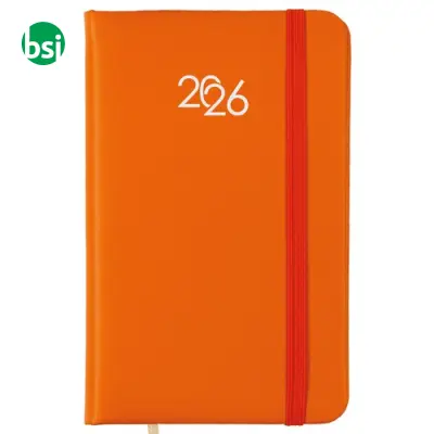 Agenda tascabile settimanale con copertina rigida in PU - Immagine 9