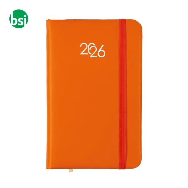 Agenda tascabile settimanale con copertina rigida in PU -  9