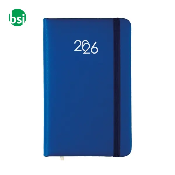 Agenda tascabile settimanale con copertina rigida in PU -  1