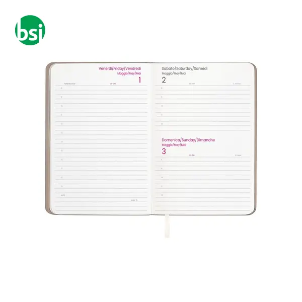 Agenda giornaliera copertina flessibile termovirante -  14