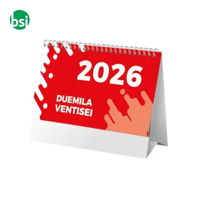Calendario da tavolo mensile bicolore 13 fogli - Immagine 10