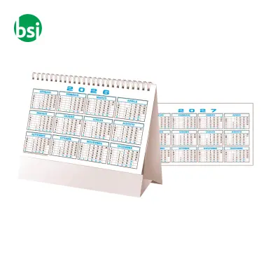 Calendario da tavolo mensile bicolore 13 fogli - Immagine 7