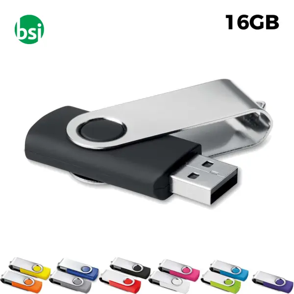 USB 16GB Chiavetta USB Personalizzabile - Twister -  1