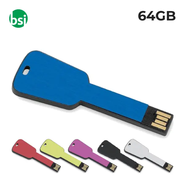 USB 64GB Flash Drive Personalizzabile - Chiave II -  1