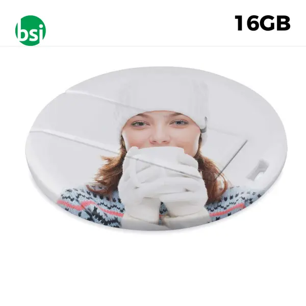 USB 16GB Flash Drive Personalizzabile - Cerchio -  1