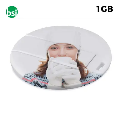 USB 1GB Chiavetta USB Pubblicitaria - Cerchio