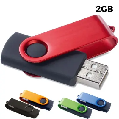 USB 2GB Chiavetta USB Promozionale - Twister Color
