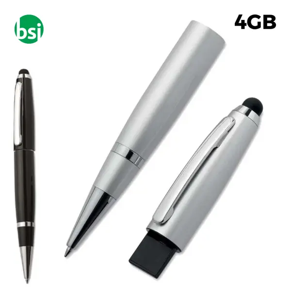 USB 4GB Chiavetta USB Pubblicitaria - Penna Touch -  1