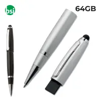 USB 64GB Flash Drive Personalizzabile - Penna Touch