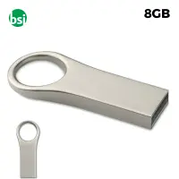 USB 8GB Chiavetta USB Promozionale - Aluflash Round