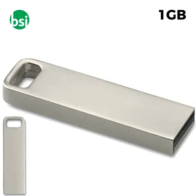 USB 1GB Chiavetta USB Personalizzabile - Aluflash Square