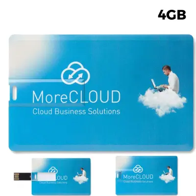 USB 4GB Chiavetta USB Pubblicitaria - Minicard
