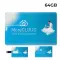 USB 64GB Flash Drive Personalizzabile - Minicard - Anteprima 1