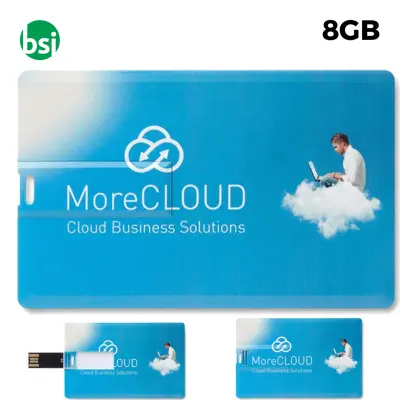 USB 8GB Flash Drive - Minicard