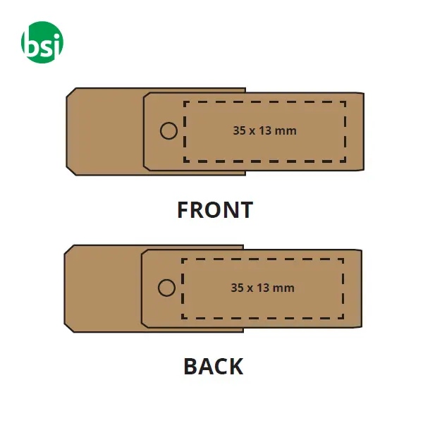 USB 1GB Chiavetta USB Personalizzabile - Bamboo -  2