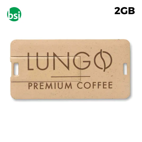 USB 2GB Flash Drive - Mini Sottile -  1