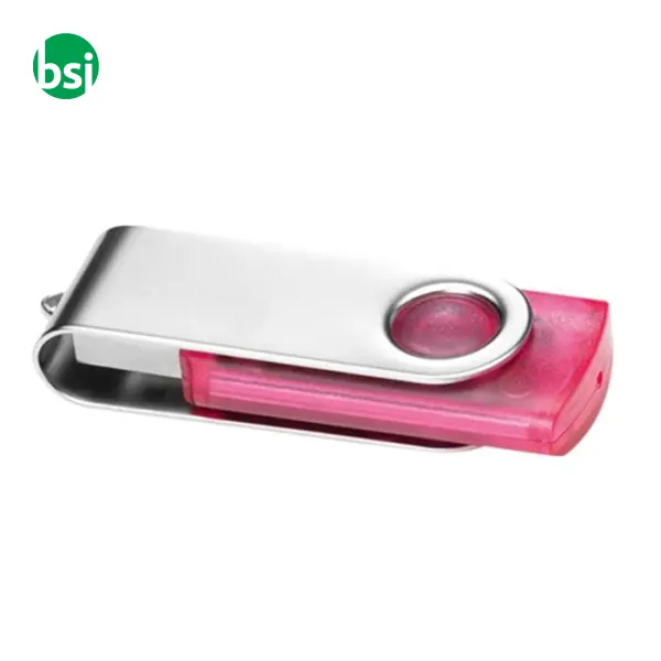 USB 32GB Chiavetta USB Personalizzabile - 3.0 Twister Trasparente -  12