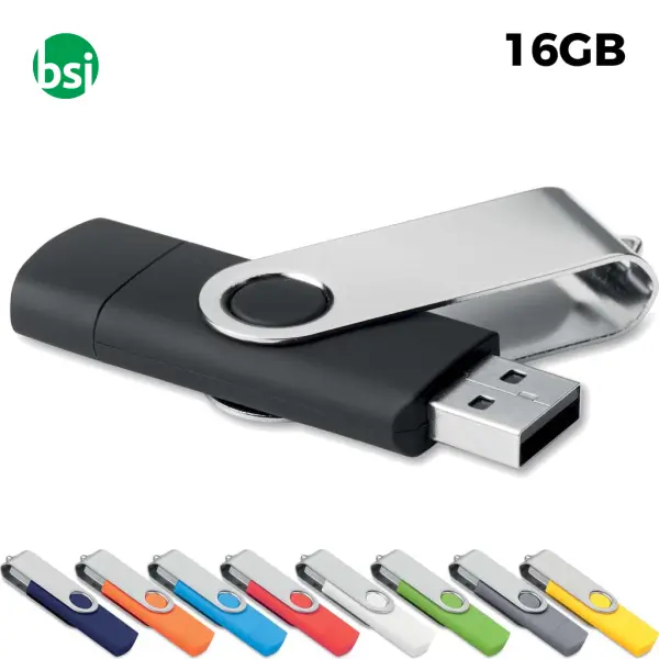 USB 16GB Chiavetta USB - Twister OTG -  1