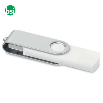 USB 32GB Chiavetta USB Pubblicitaria - Twister OTG - Immagine 12