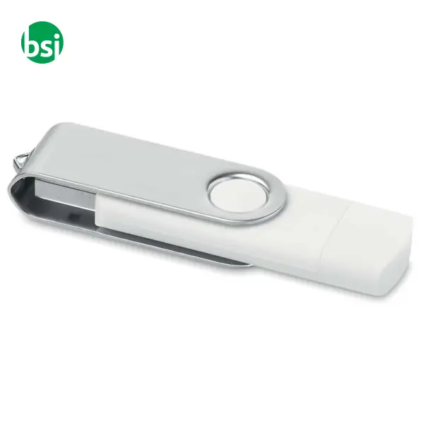 USB 32GB Chiavetta USB Pubblicitaria - Twister OTG -  12