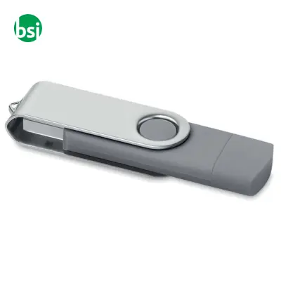 USB 32GB Chiavetta USB Pubblicitaria - Twister OTG - Immagine 13