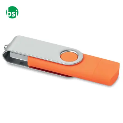 USB 32GB Chiavetta USB Pubblicitaria - Twister OTG - Immagine 15
