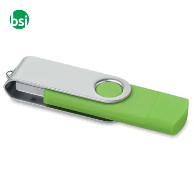 USB 32GB Chiavetta USB Pubblicitaria - Twister OTG - Immagine 17