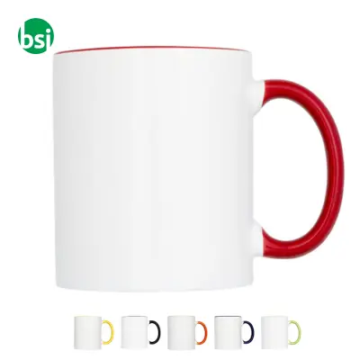 Tazza Pix in ceramica colorata per sublimazione da 330 - 100522