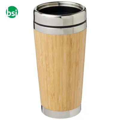Bicchiere Bambus da 450 ml con esterno in bambù - 100636