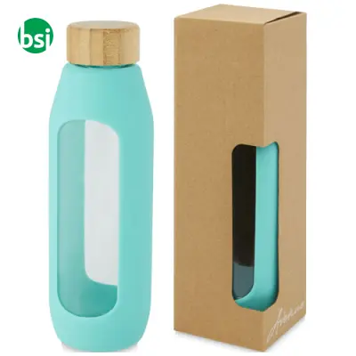 Borraccia personalizzata in vetro borosilicato 600ml Tidan - Immagine 9