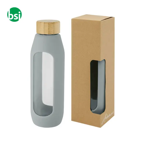 Borraccia personalizzata in vetro borosilicato 600ml Tidan -  10