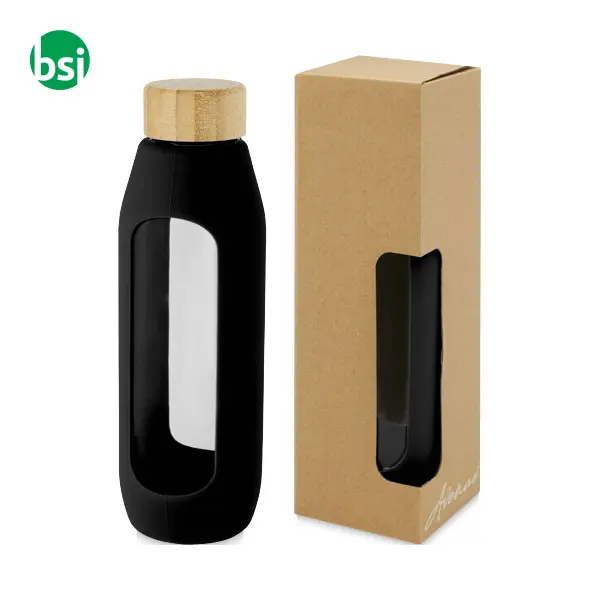 Borraccia personalizzata in vetro borosilicato 600ml Tidan -  11