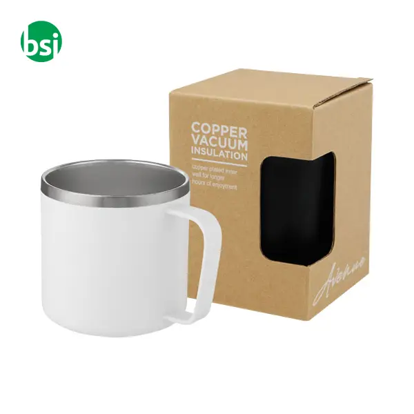 Tazza  personalizzata 350 ml con isolamento in rame Nordre -  5
