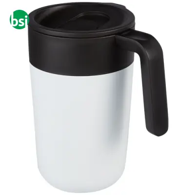 Tazza a doppia parete personalizzabile 400ml Nordia - Immagine 7