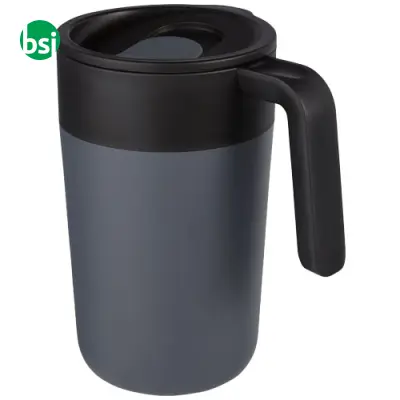 Tazza a doppia parete personalizzabile 400ml Nordia - Immagine 10