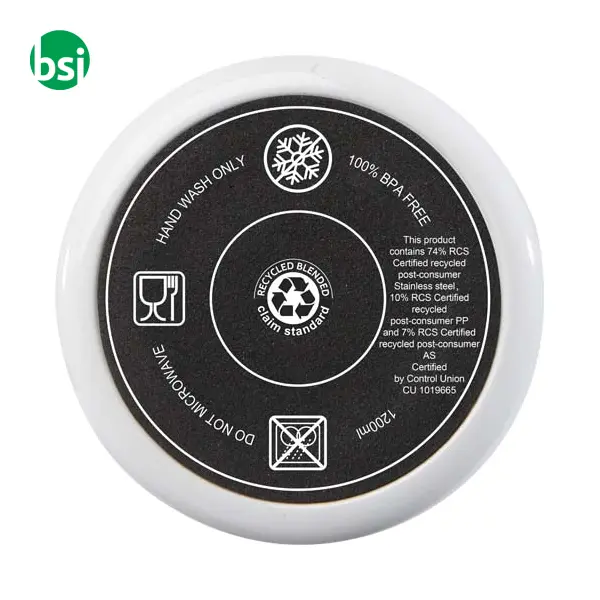 Tazza certificata RCS con cannuccia da 1200 ml Melbourne -  5