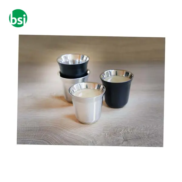 Set di tazze per caffè espresso acciaio inossidabile Duo -  7