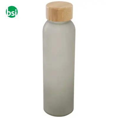 Bottiglia in vetro con coperchio in bambù da 500 ml Lume - Immagine 7