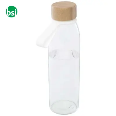 Borraccia in vetro da 500 ml con coperchio in bambù Porto