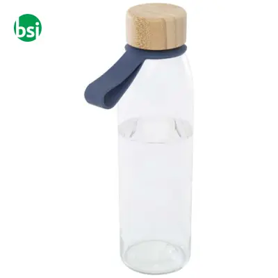 Borraccia in vetro da 500 ml con coperchio in bambù Porto - Immagine 8