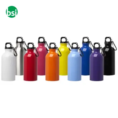 Borraccia 400 ml in acciaio con moschettone Oregon - Immagine 5