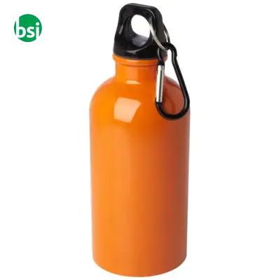Borraccia 400 ml in acciaio con moschettone Oregon - Immagine 9