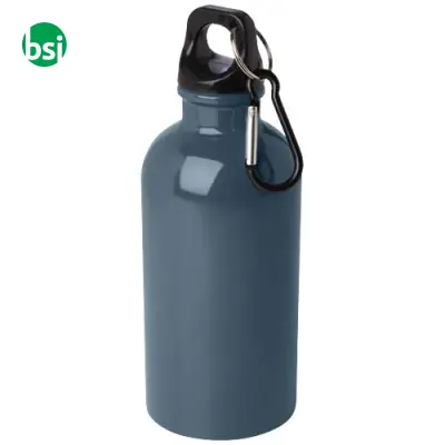 Borraccia 400 ml in acciaio con moschettone Oregon - Immagine 14