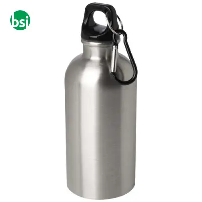 Borraccia 400 ml in acciaio con moschettone Oregon - Immagine 16