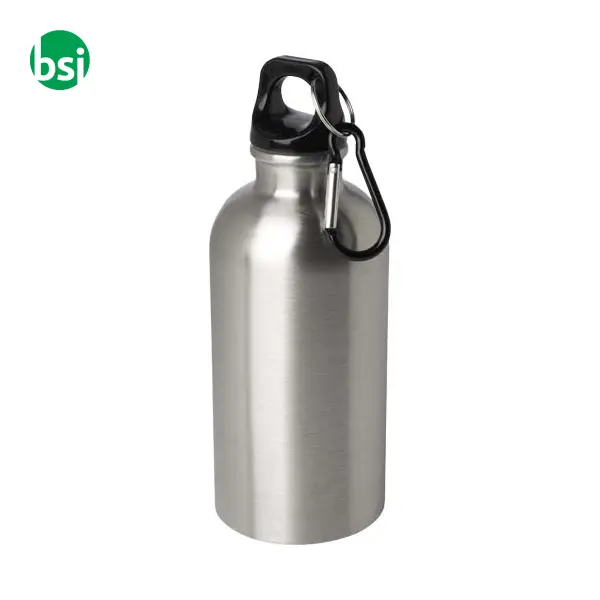 Borraccia 400 ml in acciaio con moschettone Oregon -  16